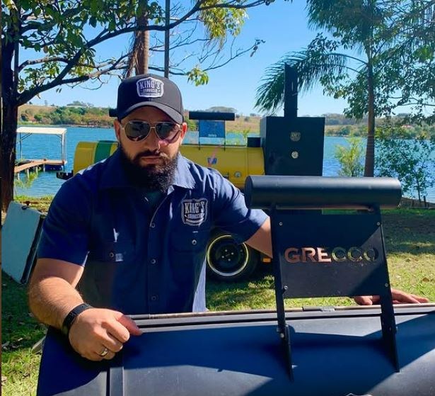 Guilherme Grecco, assador convidado do Festival Brasa Brasil