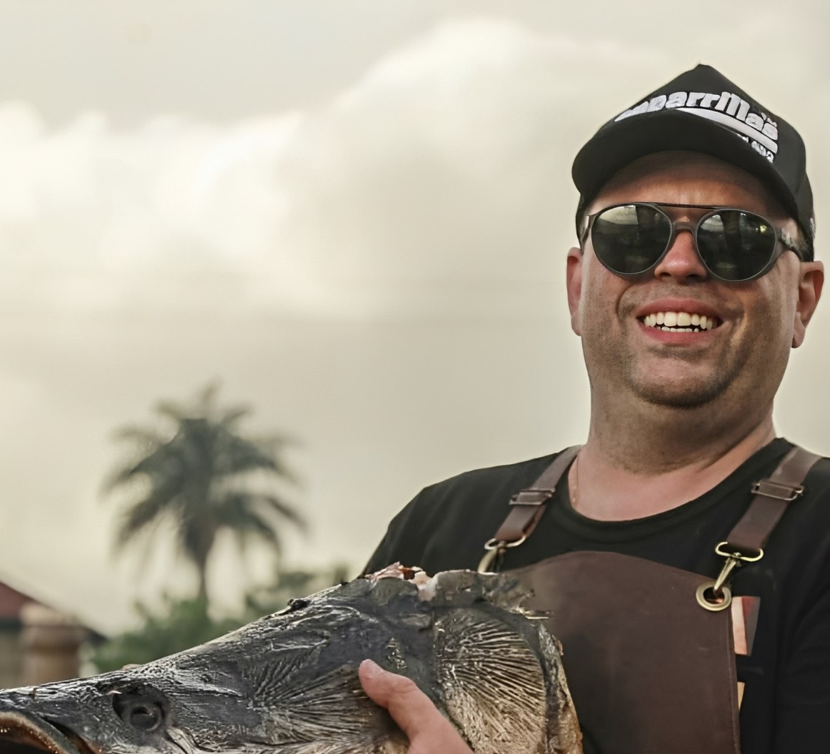 Marcelo Barea, responsável pela estação de peixe da região Norte